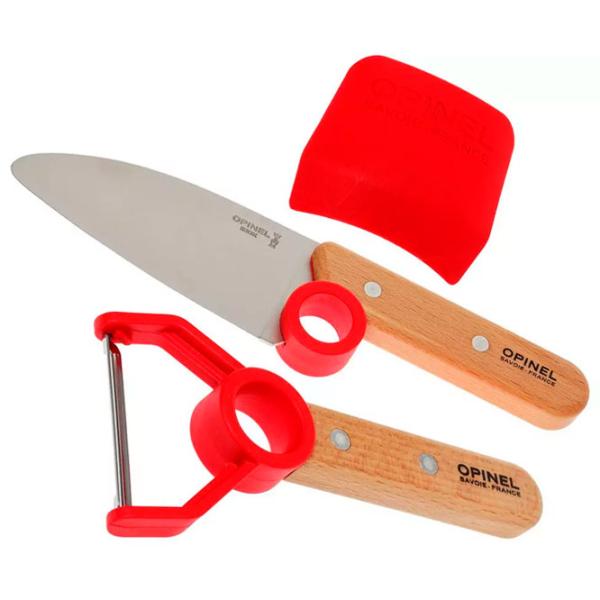 Набор ножей Opinel Petit Chef Box 001746 для повседневного использования/ Sandvik 12C27 photo 1