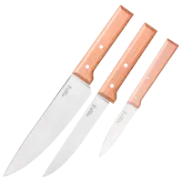 Set de cuțite Opinel Trio parallele Oțel inoxidabil/ Inox