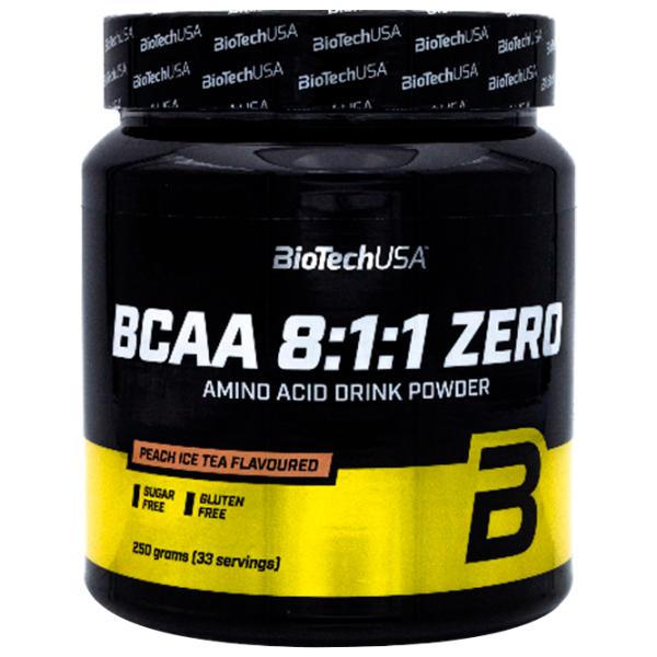 Aminoacizi BioTechUSA BCAA 8:1:1 ZERO (5999076231898) 250 g photo 1 Aminoacizi BioTechUSA BCAA 8:1:1 ZERO (5999076231898) 250 g photo 1