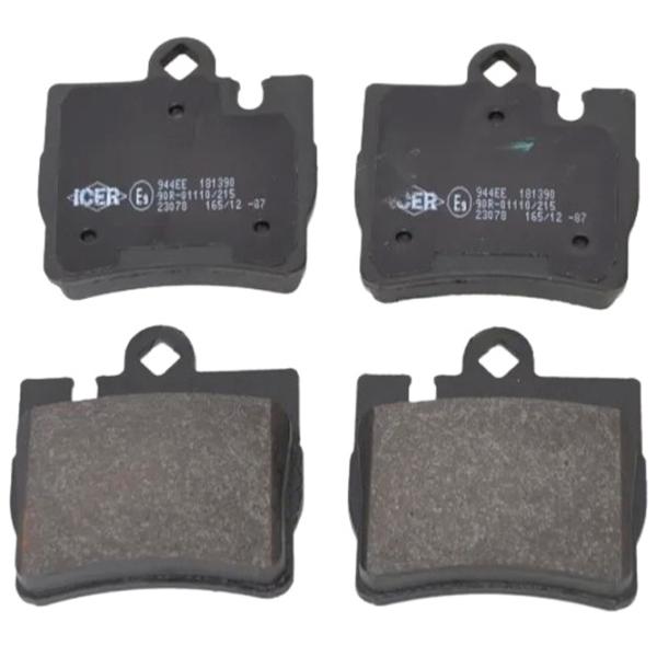 Тормозные колодки Icer 181390 задние/ дисковые photo 1