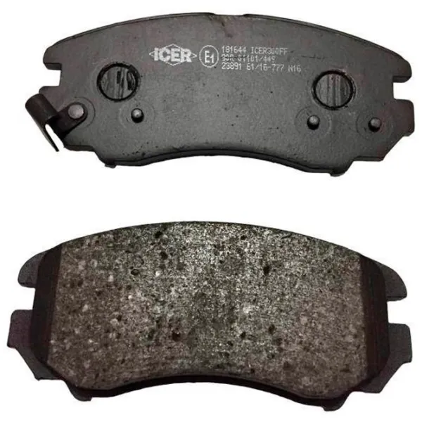 Тормозные колодки Icer 181644 передние/ дисковые photo 1 Тормозные колодки Icer 181644 передние/ дисковые photo 1