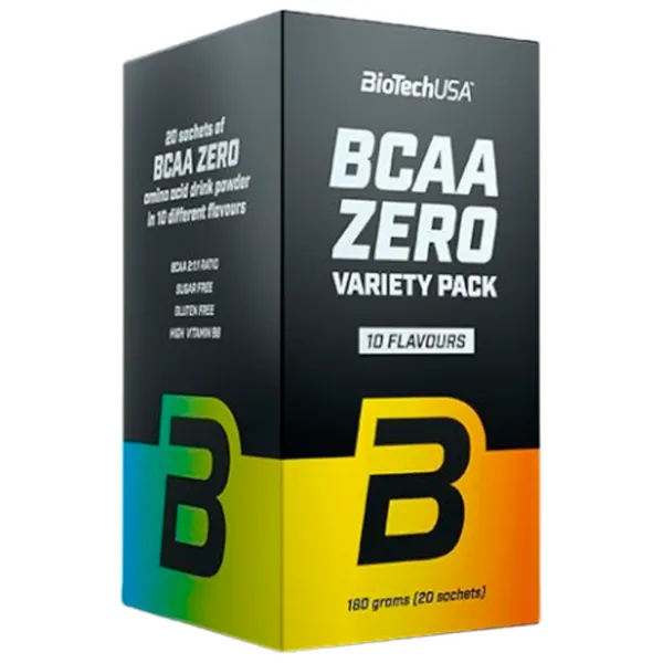 Aminoacizi BioTechUSA BCAA Zero Variety Pack (5999076232352) 9 g photo 1 Aminoacizi BioTechUSA BCAA Zero Variety Pack (5999076232352) 9 g photo 1