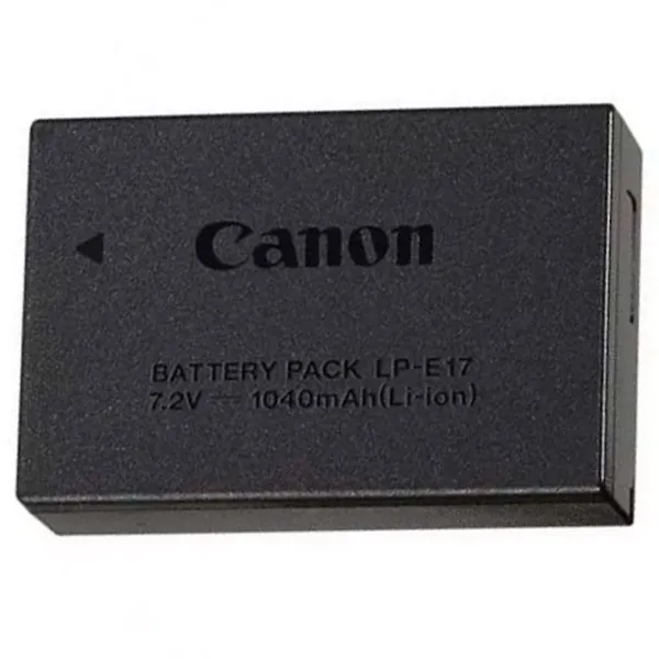 Аккумулятор для фотоаппарата Canon LP-E17 Li-Ion/ 1040 мАч photo 1