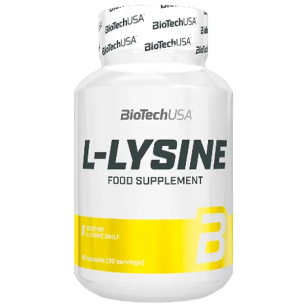 Аминокислоты BioTechUSA L-Lysine (5999076234424) 90 капсул photo 1 Аминокислоты BioTechUSA L-Lysine (5999076234424) 90 капсул photo 1