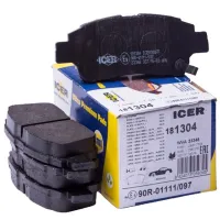Plăcuțe de frână Icer 181304 față/ disk