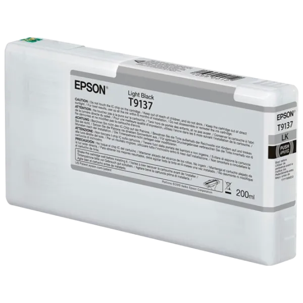 Картридж Epson T9137 Light Black/ Original/ Струйный photo 1