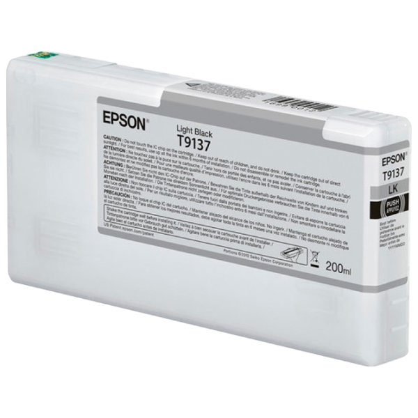 Картридж Epson T9137 Light Black/ Original/ Струйный photo 1