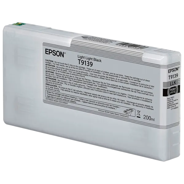 Картридж Epson T9139 Light Light Black/ Original/ Струйный photo 1