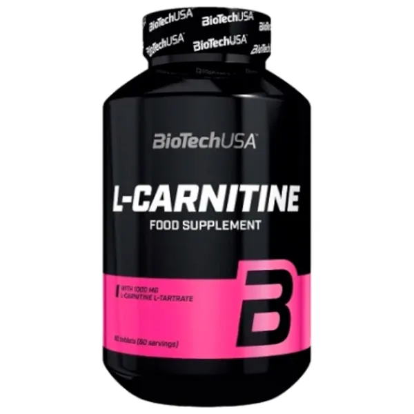 Arzătoare de grăsime BioTechUSA L-Carnitine (5999076234042) 60 capsule photo 1