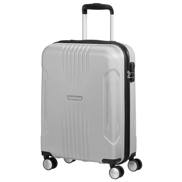 Valiză American Tourister Tracklite Spinner 34l/ Silver photo 1