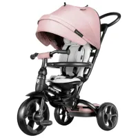 Трицикл Qplay Prime NEW 25 кг/ Розовый