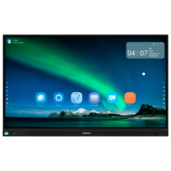 Tablă interactivă StarBoard IFPD-YL5X-PRO-75: 75 75"/ 4K photo 1