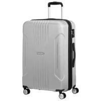 Чемодан American Tourister Tracklite Spinner 71л/ Серебряный