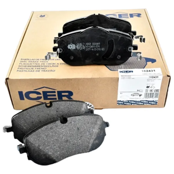 Тормозные колодки Icer 182431 передние/ дисковые photo 1 Тормозные колодки Icer 182431 передние/ дисковые photo 1