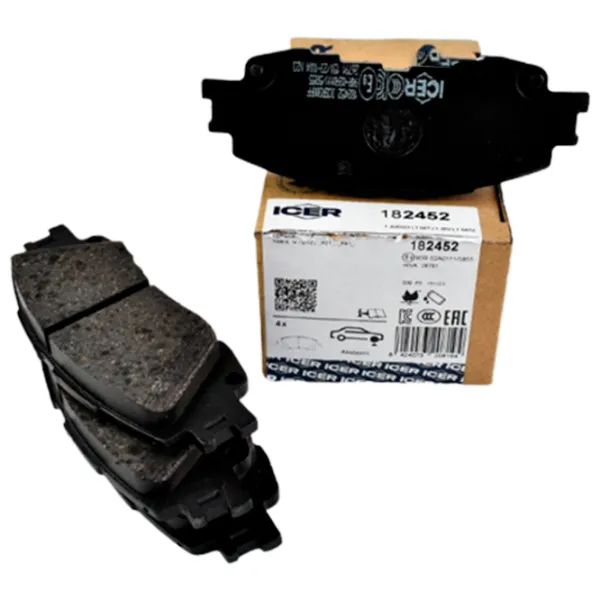 Plăcuțe de frână Icer 182452 față/ disk photo 1 Plăcuțe de frână Icer 182452 față/ disk photo 1