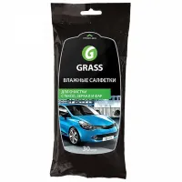 Салфетка Grass Влажная Крепированная бумага/ стекло, зеркала