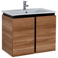 Dulap cu lavoar Creavit Verti Pe podea/ MDF/ Brown