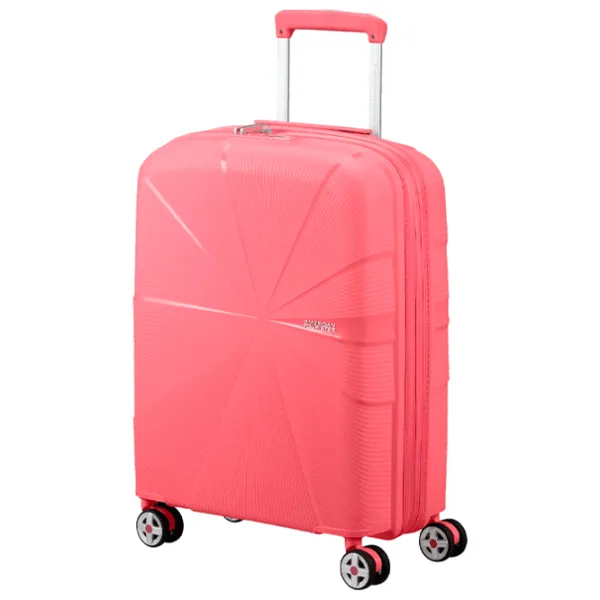 Чемодан American Tourister Starvibe Spinner Expandable 37л/ Sun Kissed Кораловый photo 1 Чемодан American Tourister Starvibe Spinner Expandable 37л/ Sun Kissed Кораловый photo 1