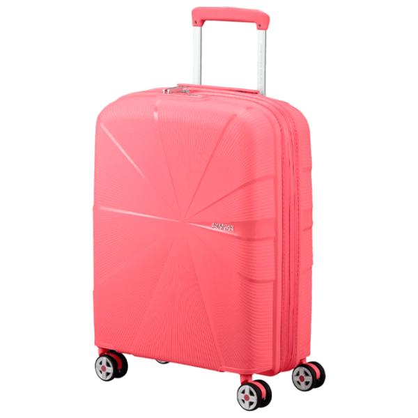 Чемодан American Tourister Starvibe Spinner Expandable 37л/ Sun Kissed Кораловый photo 1 Чемодан American Tourister Starvibe Spinner Expandable 37л/ Sun Kissed Кораловый photo 1