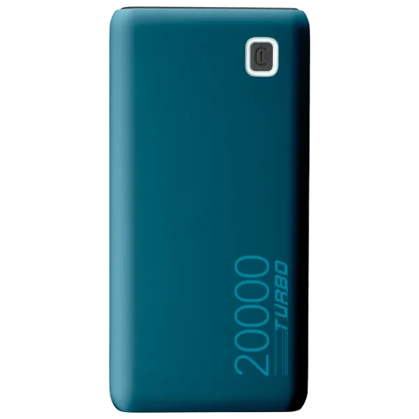 Power Bank Cellularline Essence Turbo 20000 mAh/ Green photo 1 Power Bank Cellularline Essence Turbo 20000 mAh/ Green photo 1