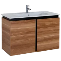 Dulap cu lavoar Creavit Verti Pe perete/ MDF/ Brown