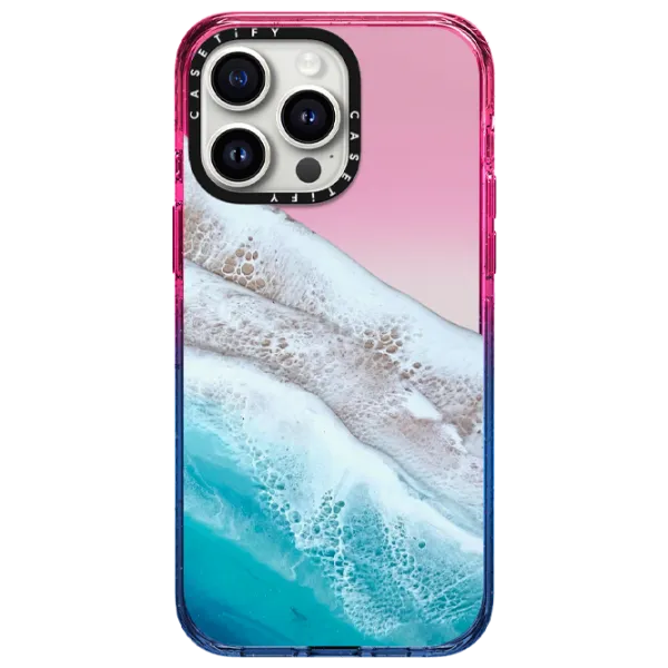 Husă pentru smartphone Apple iPhone 15 Pro Max Casetify/ Back/ TPU/ Candy Blue photo 1