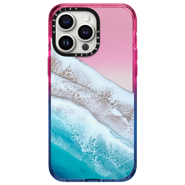 Husă pentru smartphone Apple iPhone 15 Pro Max Casetify/ Back/ TPU/ Candy Blue photo 1