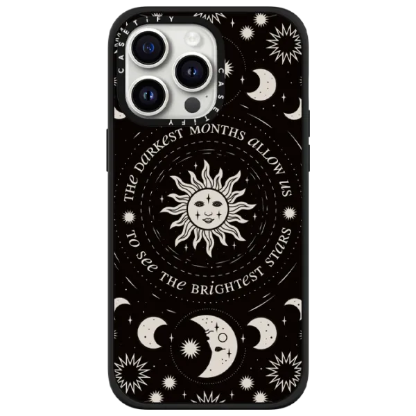 Husă pentru smartphone Apple iPhone 15 Pro Max Casetify/ Back/ TPU/ White Black photo 1