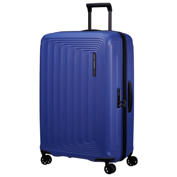 Valiză Samsonite Nuon Spinner Expandable 38l/ Matt Nautical Blue photo 1 Valiză Samsonite Nuon Spinner Expandable 38l/ Matt Nautical Blue photo 1