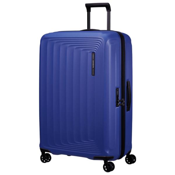 Valiză Samsonite Nuon Spinner Expandable 38l/ Matt Nautical Blue photo 1 Valiză Samsonite Nuon Spinner Expandable 38l/ Matt Nautical Blue photo 1