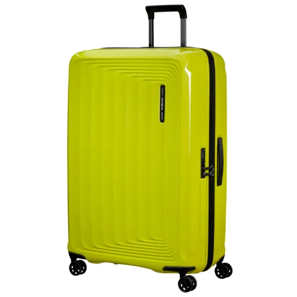 Чемодан Samsonite Nuon Spinner Expandable 125л/ Металлический Лаймовый photo 1 Чемодан Samsonite Nuon Spinner Expandable 125л/ Металлический Лаймовый photo 1
