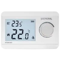 Termostat General HT250 RF Pentru spații închise/ Baterie