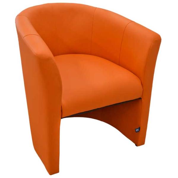 Fotoliu living DecoPrim CLUB Orange photo 1 Fotoliu living DecoPrim CLUB Orange photo 1