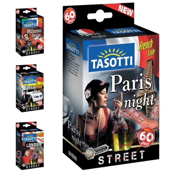Ароматизатор для авто Tasotti Street Нью-Йорк/ на решетке вентиляции photo 1 Ароматизатор для авто Tasotti Street Нью-Йорк/ на решетке вентиляции photo 1