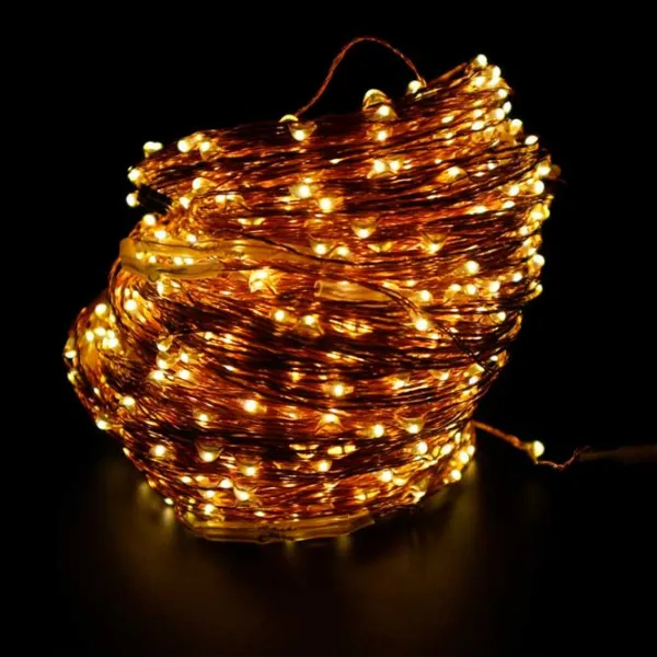 Luminițe decorative Global Christmas DS11460 Fir/ Alb cald photo 1