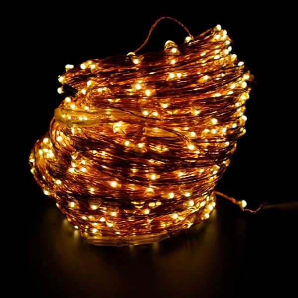 Luminițe decorative Global Christmas DS11460 Fir/ Alb cald photo 1