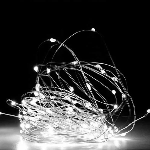 Гирлянды LED Global Christmas DS11453 Нить/ Белый photo 1
