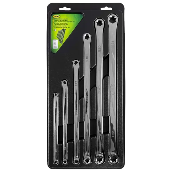 Set de chei torx extra lungi JBM 52912 Cantitatea în set: 6 buc. photo 1