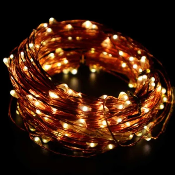 Luminițe decorative Global Christmas DS11454 Fir/ Alb cald photo 1