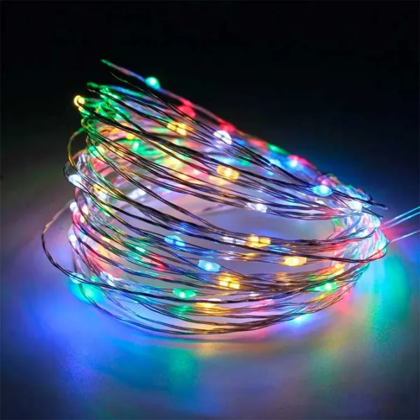 Гирлянды LED Global Christmas DS11456 Нить/ Разноцветные photo 1