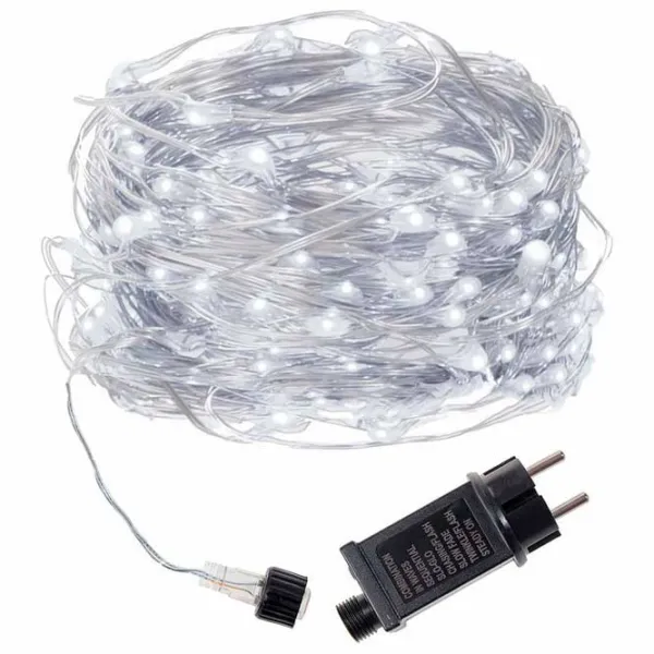 Гирлянды LED Global Christmas DS11458 Нить/ Белый photo 1
