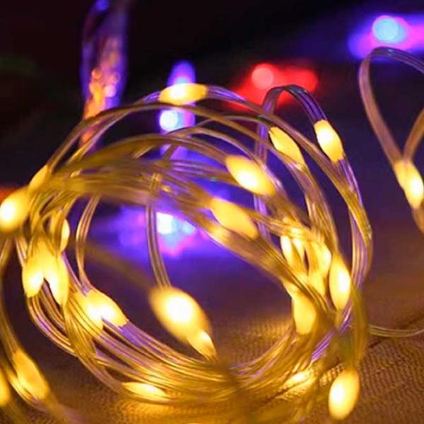 Luminițe decorative Global Christmas DS11666 Fir/ Alb cald photo 1