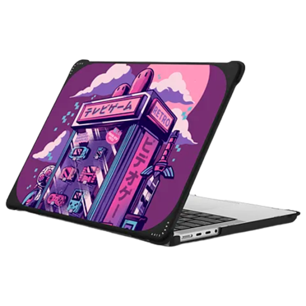 Husă pentru laptop Casetify Impact Case Retro Vending Machine 14"/ Black photo 1