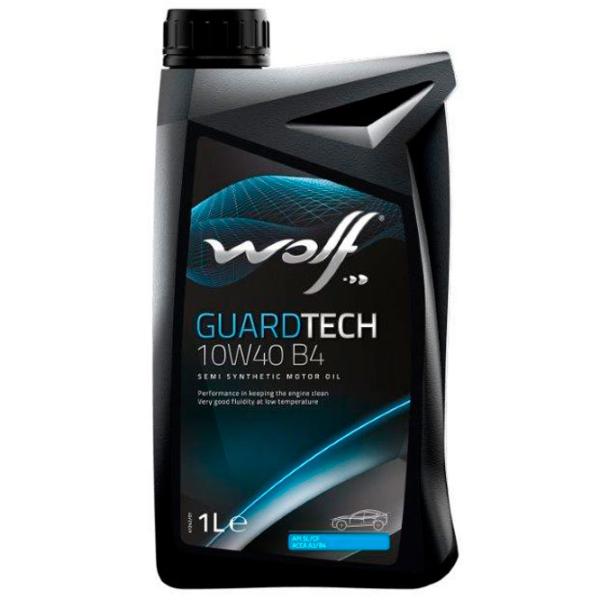 Ulei de motor Wolf 10W40 GUARDTECH B4 10W-40 1 l semisintetic photo 1