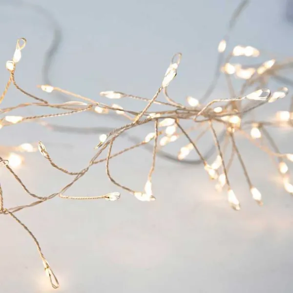 Luminițe decorative Global Christmas DS11678 Fir/ Alb cald photo 1