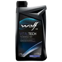 Моторное масло Wolf 10W60 VITALTECH M 10W-60 1 л синтетическое