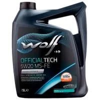 Ulei de motor Wolf 5W20 OFFICIALTECH MS-FE 5W-20 5 l sintetic