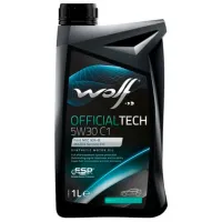 Моторное масло Wolf 5W30 OFFICIALTECH C1 5W-30 1 л синтетическое