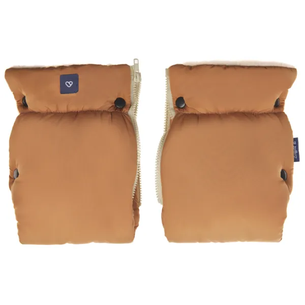 Mănuși pentru cărucior Zaffiro MERINO WOOL PREMIUM Poliester, Lână/ Brown photo 1