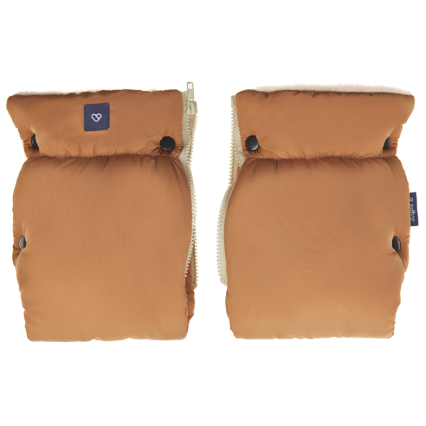 Mănuși pentru cărucior Zaffiro MERINO WOOL PREMIUM Poliester, Lână/ Brown photo 1